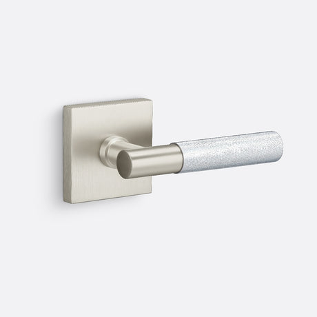Sure-Loc AP100-SQ 15 GRIP-KN 26 satin nickel / polished chrome dummy door lever