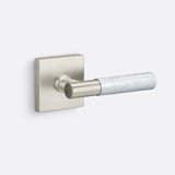 Sure-Loc AP100-SQ 15 GRIP-KN 26 satin nickel / polished chrome dummy door lever