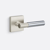 Sure-Loc AP100-SQ 15 GRIP-SM 26 satin nickel / polished chrome dummy door lever