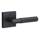 Sure-Loc AP100-SQ FBL GRIP-KN FBL flat black dummy door lever