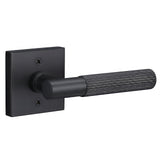 Sure-Loc AP100-SQ FBL GRIP-SKN FBL flat black dummy door lever