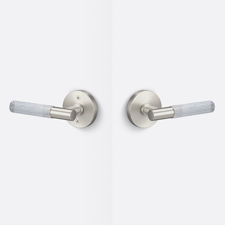 Sure-Loc AP101-RD 15 GRIP-SKN 26 satin nickel / polished chrome passage door lever