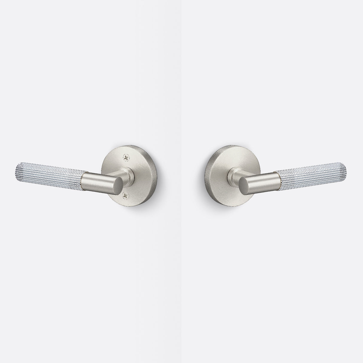Sure-Loc AP101-RD 15 GRIP-SKN 26 satin nickel / polished chrome passage door lever