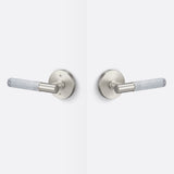Sure-Loc AP101-RD 15 GRIP-SKN 26 satin nickel / polished chrome passage door lever