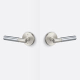Sure-Loc AP101-RD 15 GRIP-SM 26 satin nickel / polished chrome passage door lever