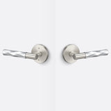 Sure-Loc AP101-RD 15 GRIP-VT 26 satin nickel / polished chrome passage door lever