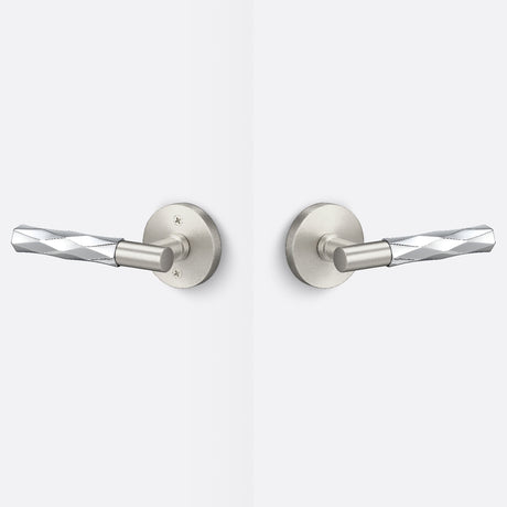 Sure-Loc AP101-RD 15 GRIP-VT 26 satin nickel / polished chrome passage door lever