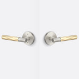 Sure-Loc AP101-RD 15 GRIP-VT SB satin nickel / satin brass passage door lever