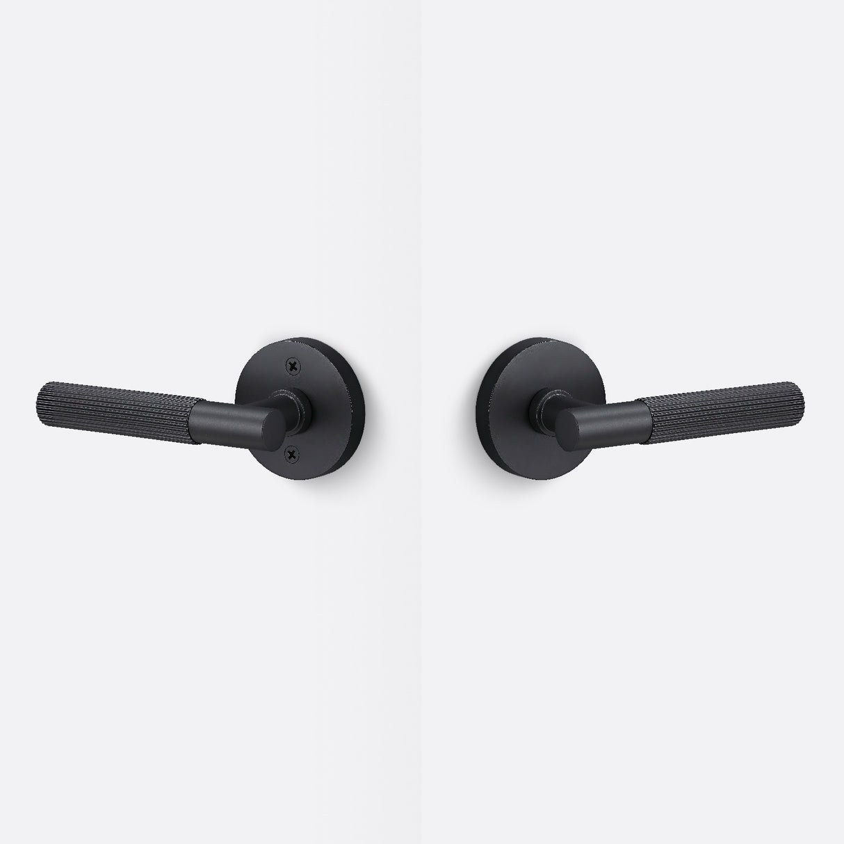 Sure-Loc AP101-RD FBL GRIP-SKN FBL flat black passage door lever