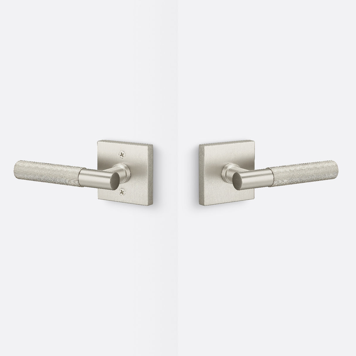 Sure-Loc AP101-SQ 15 GRIP-KN 15 satin nickel passage door lever
