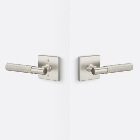 Sure-Loc AP101-SQ 15 GRIP-KN 15 satin nickel passage door lever