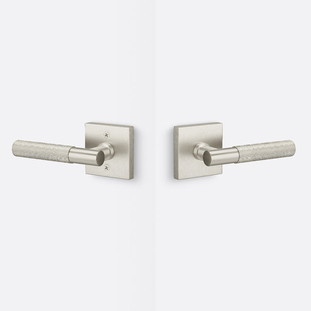 Sure-Loc AP101-SQ 15 GRIP-KN 15 satin nickel passage door lever