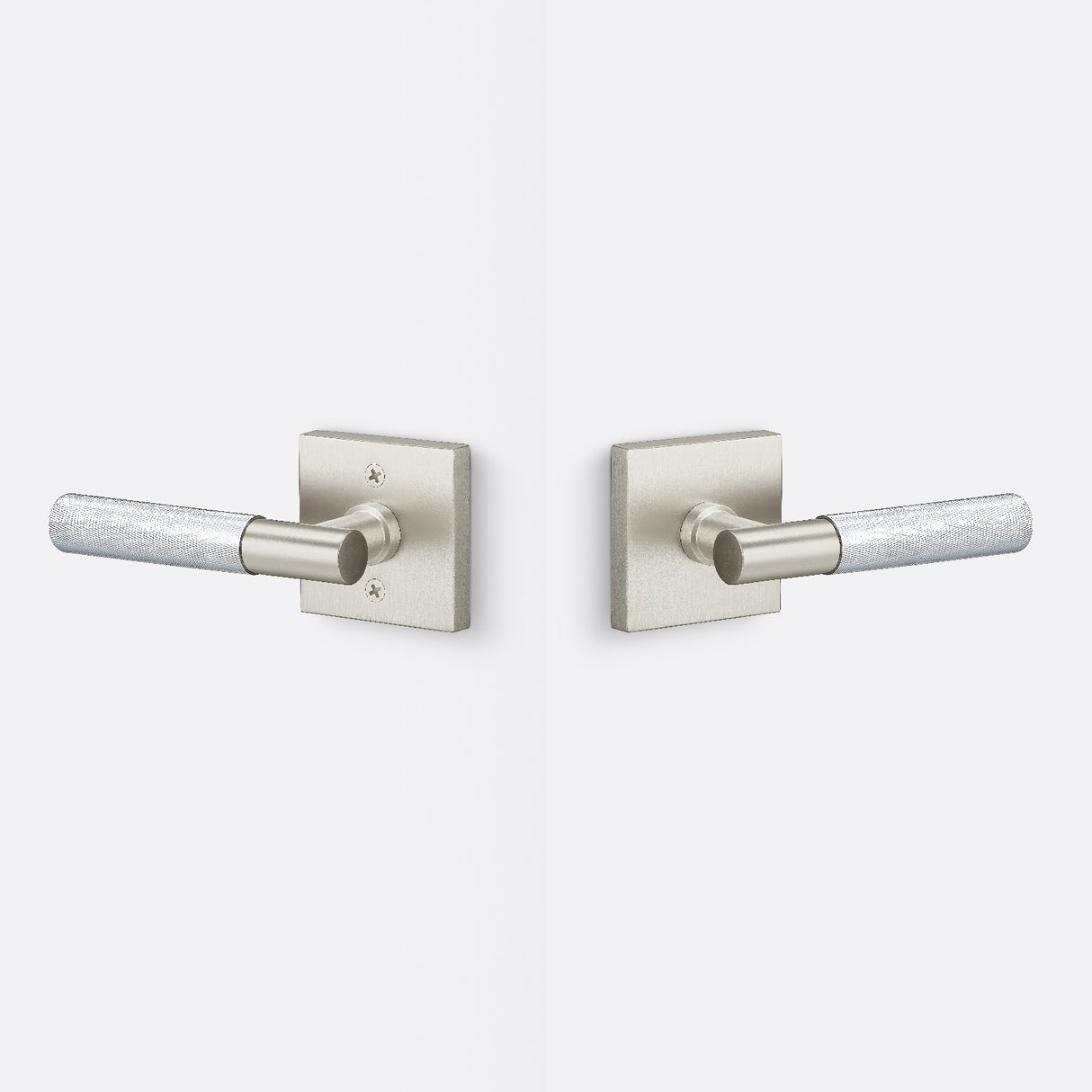 Sure-Loc AP101-SQ 15 GRIP-KN 26 satin nickel / polished chrome passage door lever