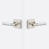 Sure-Loc AP101-SQ 15 GRIP-KN 26 satin nickel / polished chrome passage door lever