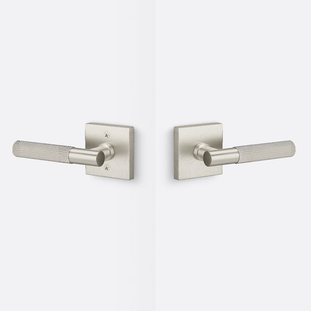 Sure-Loc AP101-SQ 15 GRIP-SKN 15 satin nickel passage door lever