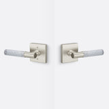 Sure-Loc AP101-SQ 15 GRIP-SKN 26 satin nickel / polished chrome passage door lever