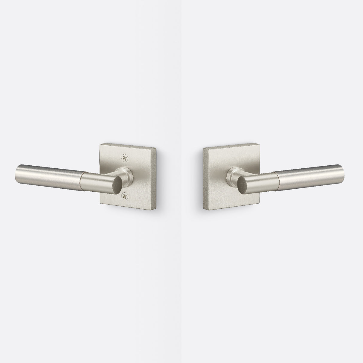 Sure-Loc AP101-SQ 15 GRIP-SM 15 satin nickel passage door lever