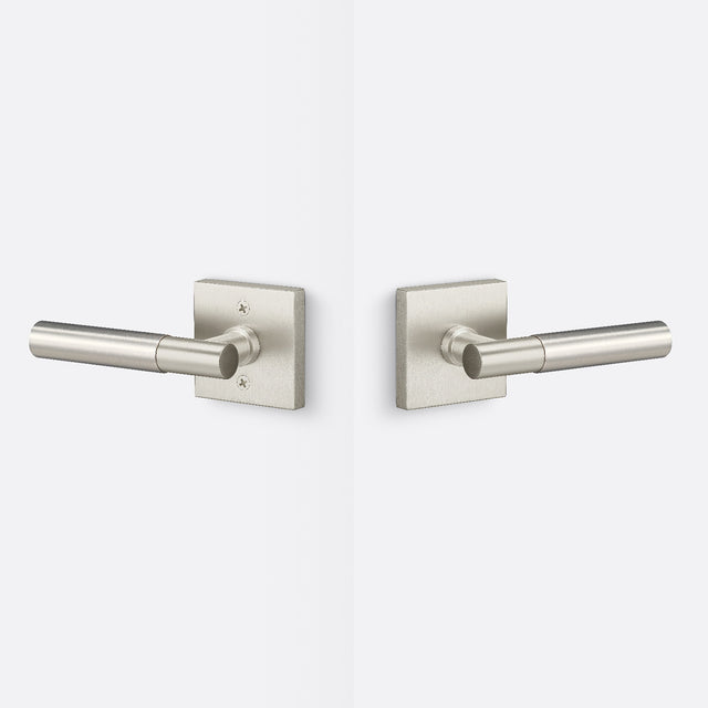 Sure-Loc AP101-SQ 15 GRIP-SM 15 satin nickel passage door lever