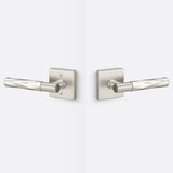 Sure-Loc AP101-SQ 15 GRIP-VT 15 satin nickel passage door lever