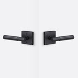 Sure-Loc AP101-SQ FBL GRIP-SM FBL flat black passage door lever