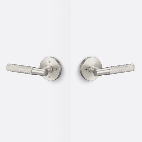 Sure-Loc AP102-RD 15 GRIP-KN 15 satin nickel privacy door lever