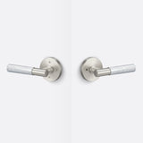 Sure-Loc AP102-RD 15 GRIP-KN 26 satin nickel / polished chrome privacy door lever