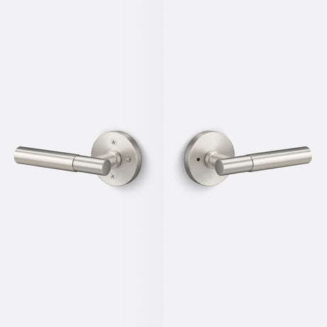 Sure-Loc AP102-RD 15 GRIP-SM 15 satin nickel privacy door lever