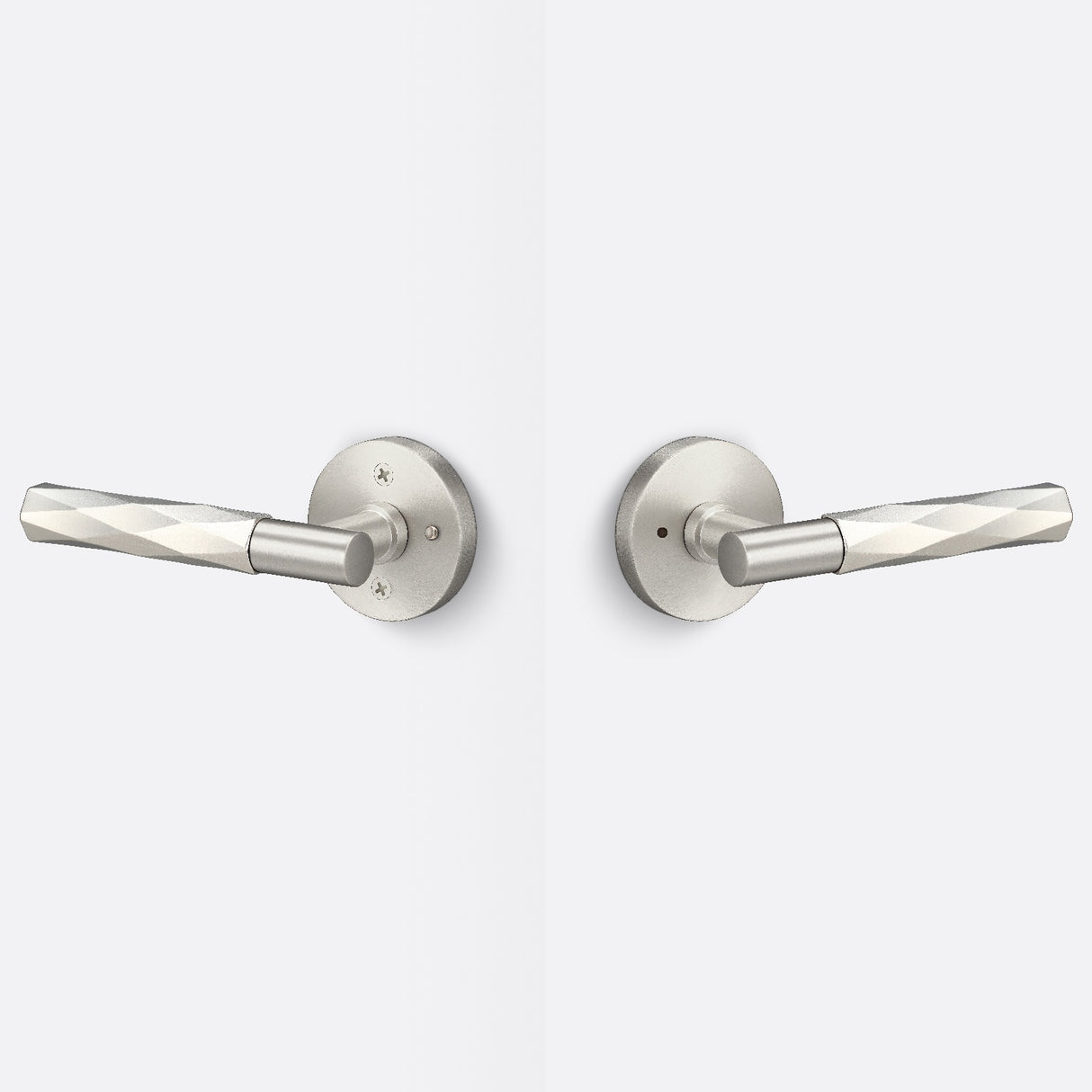 Sure-Loc AP102-RD 15 GRIP-VT 15 satin nickel privacy door lever