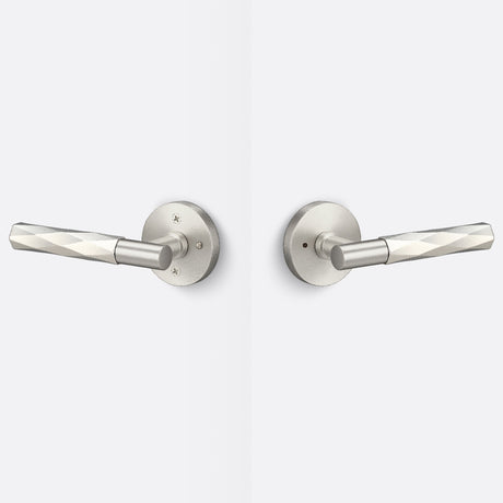 Sure-Loc AP102-RD 15 GRIP-VT 15 satin nickel privacy door lever