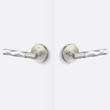 Sure-Loc AP102-RD 15 GRIP-VT 26 satin nickel / polished chrome privacy door lever