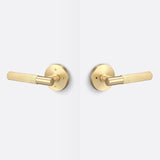 Sure-Loc AP102-RD SB GRIP-SKN SB satin brass privacy door lever