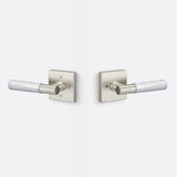 Sure-Loc AP102-SQ 15 GRIP-KN 26 satin nickel / polished chrome privacy door lever