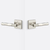Sure-Loc AP102-SQ 15 GRIP-VT 15 satin nickel privacy door lever