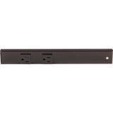 Task Lighting APT12-2B-P-BK-R angle power strip
