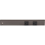 Task Lighting APT12-2B-P-BZ-L angle power strip