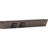 Task Lighting APT12-2B-P-BZ-R bronze angle power strip
