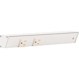 Task Lighting APT12-2W-P-WT-R white angle power strip
