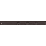 Task Lighting APT18-3B-P-BK-L angle power strip
