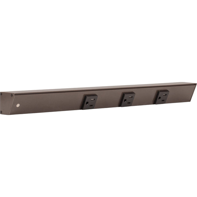 Task Lighting APT18-3B-P-BZ-L bronze angle power strip