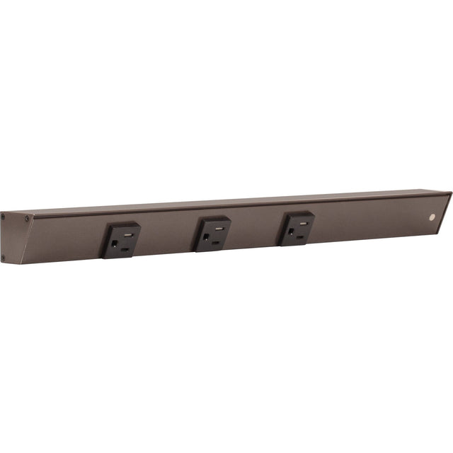 Task Lighting APT18-3B-P-BZ-R bronze angle power strip