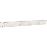 Task Lighting APT18-3W-P-WT-L white angle power strip