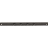 Task Lighting APT24-4B-P-BK angle power strip