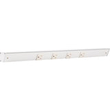 Task Lighting APT24-4W-P-WT white angle power strip