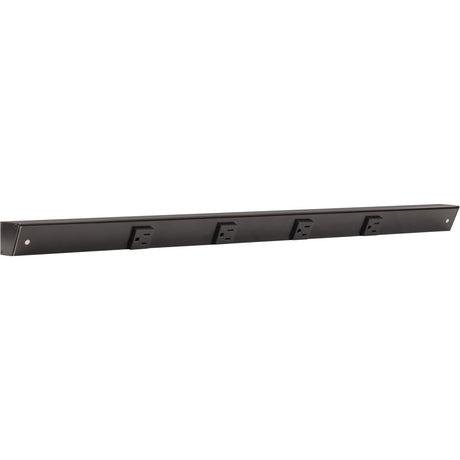 Task Lighting APT30-4B-P-BK black angle power strip