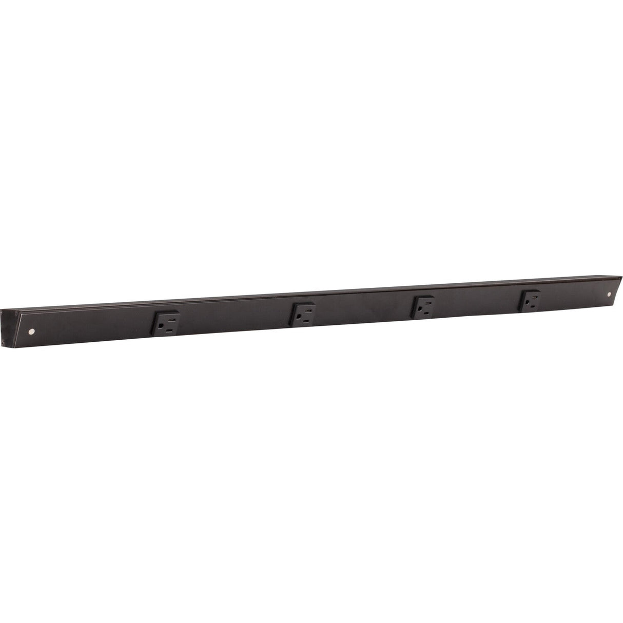 Task Lighting APT36-4B-P-BK black angle power strip