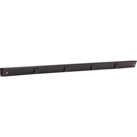 Task Lighting APT36-4B-P-BK black angle power strip