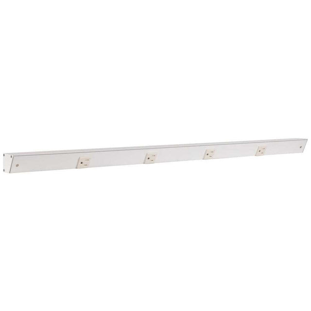 Task Lighting APT36-4W-P-WT white angle power strip
