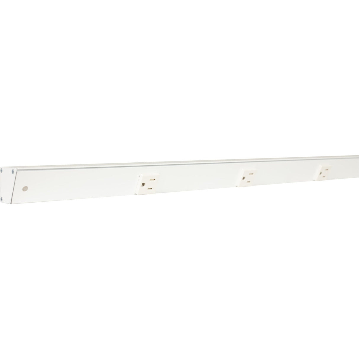 Task Lighting APT42-5W-P-WT white angle power strip
