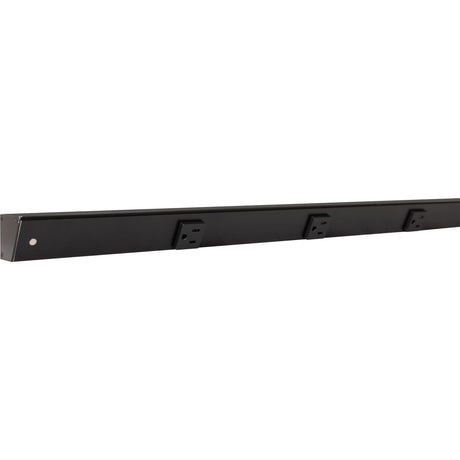 Task Lighting APT60-7B-P-BK black angle power strip