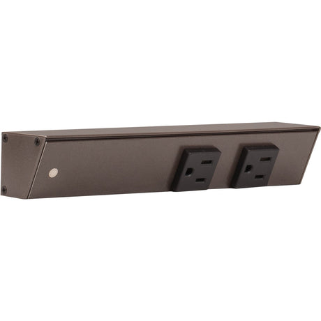 Task Lighting APT9-2B-P-BZ-L bronze angle power strip